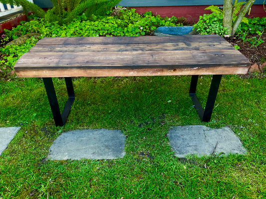 Vintage Wine Vat Bench